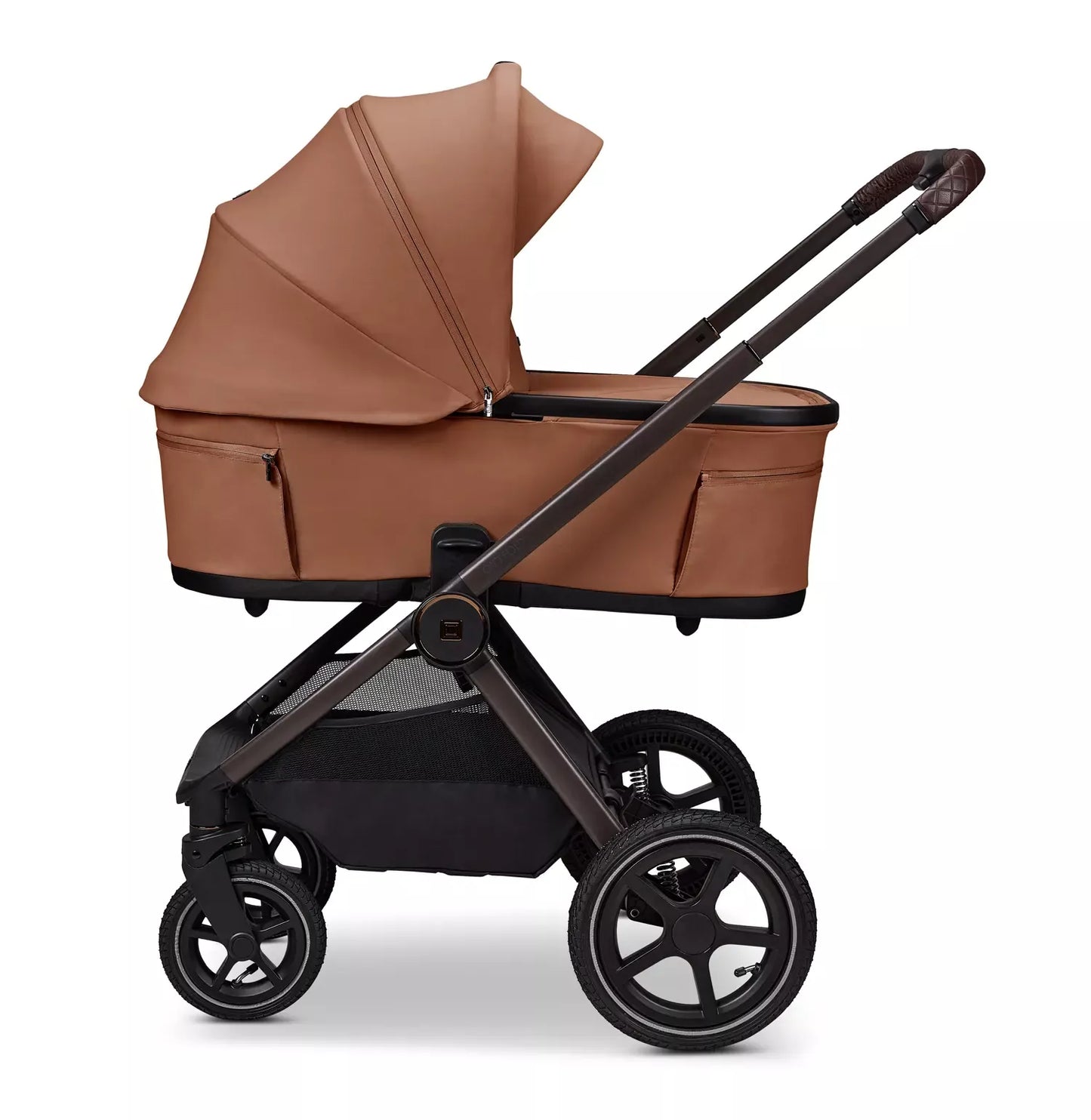 MOON GIO FOLD AIR KOMBI-KINDERWAGEN - COGNAC