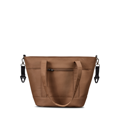 MOON - V-SHAPE BAG cognac