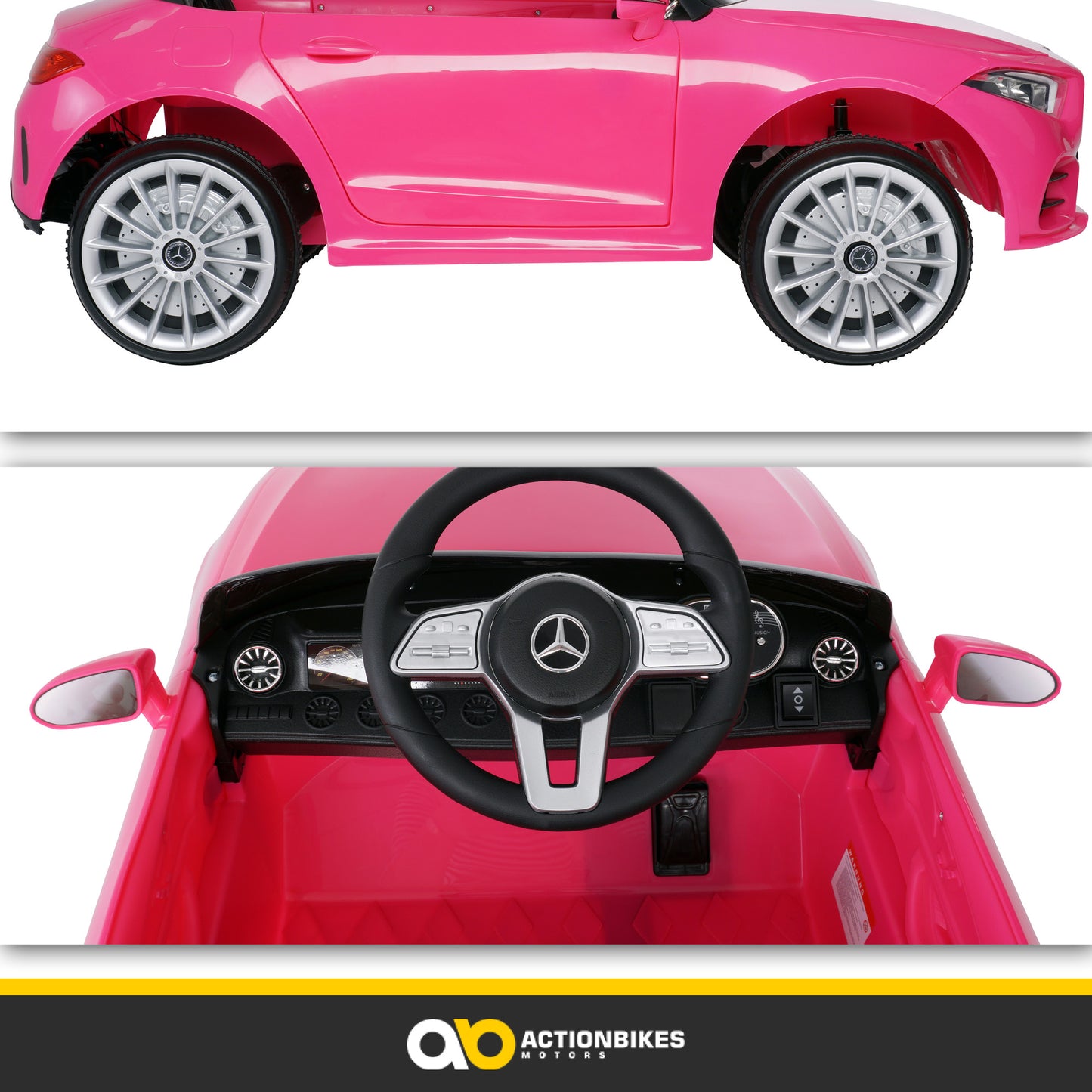 Kinder-Elektroauto Mercedes-Benz CLS 350 Coupé, lizenziert, 2 x 20 Watt Motoren, LED-Scheinwerfer