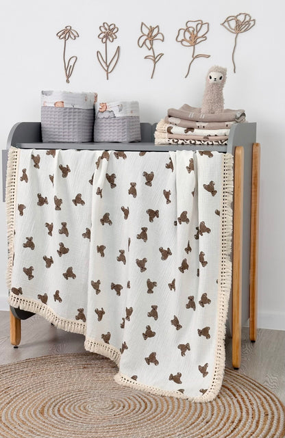 Bären aus Musselindecken