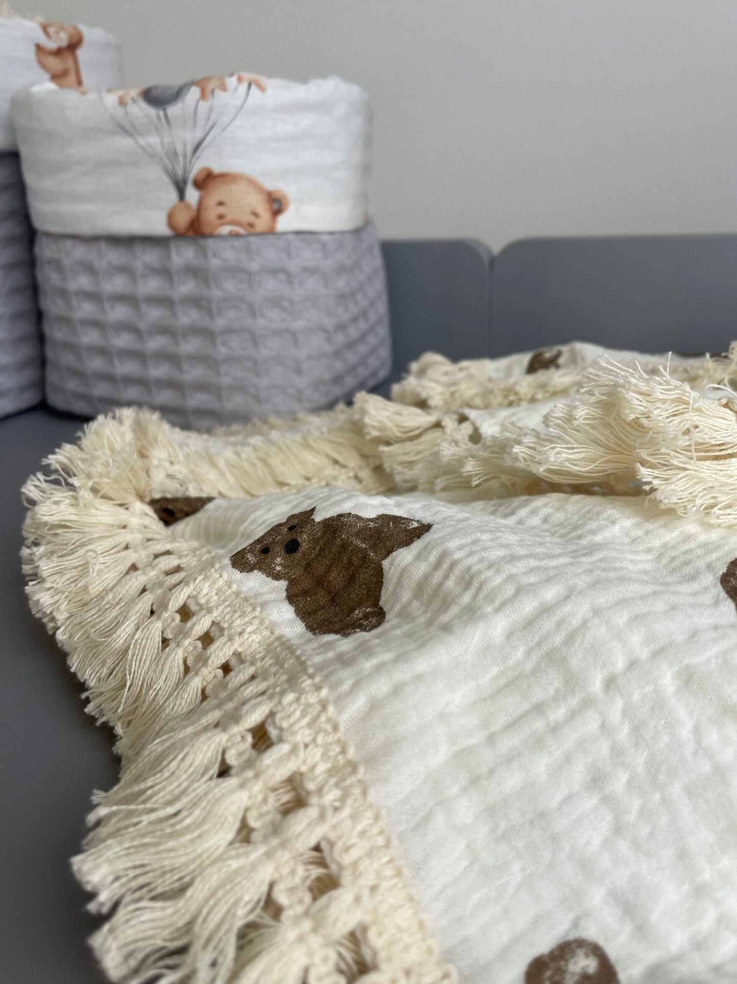 Bären aus Musselindecken