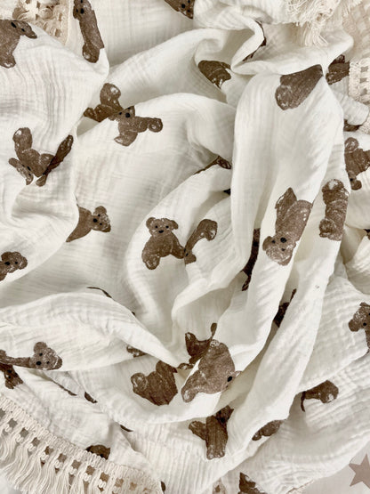 Bären aus Musselindecken