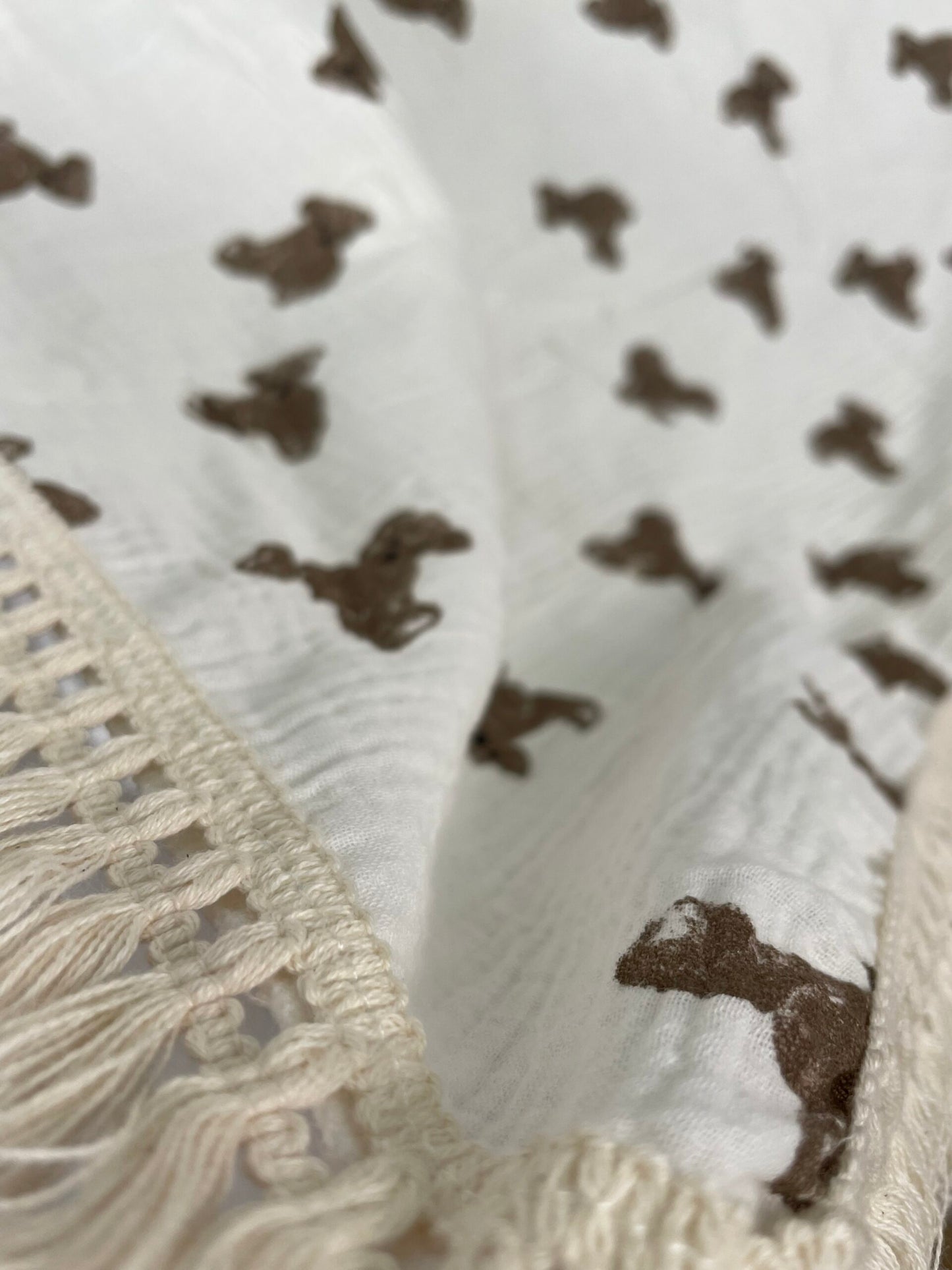 Bären aus Musselindecken