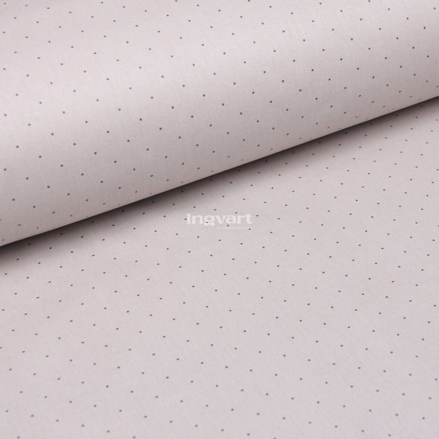 Baumwollbettlaken „Mokka-Punkte“