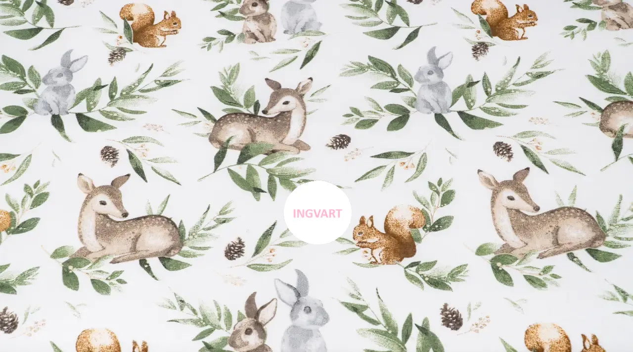 Baumwollbettlaken waldgrün