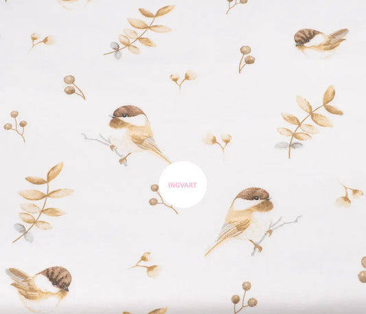 Baumwolllaken Spatzen