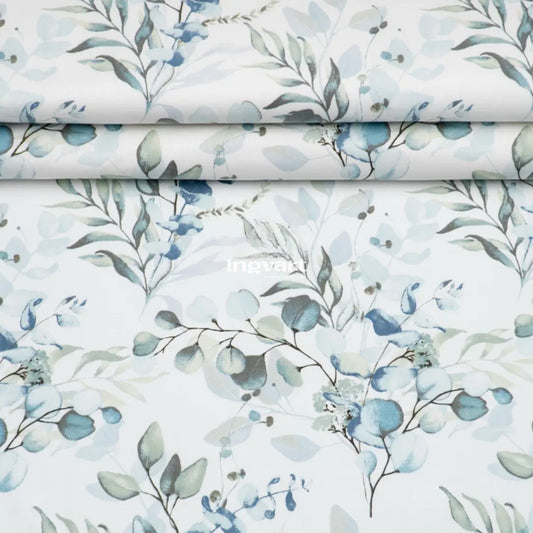 Baumwolllaken „Eukalyptusblätter“