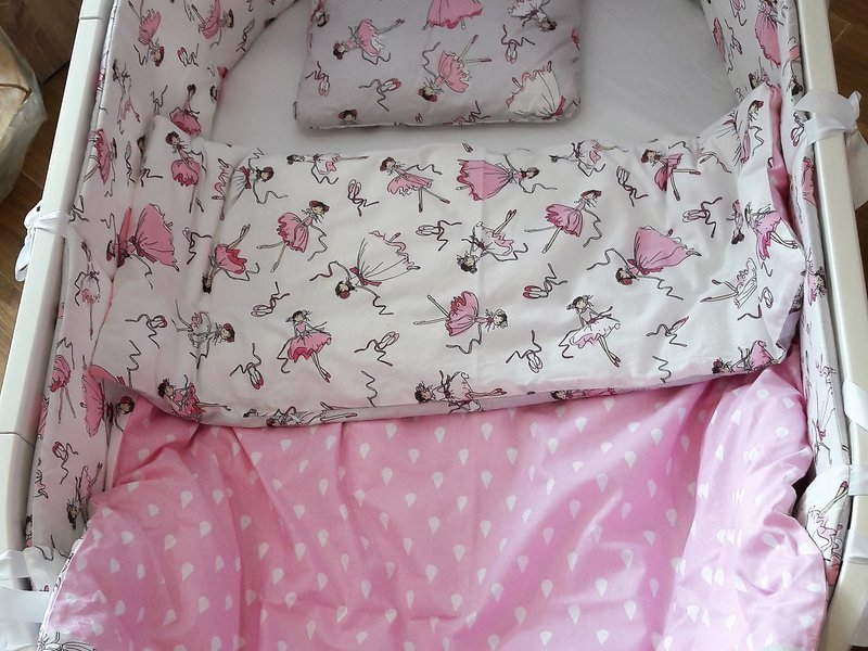 Bettbezug mit verdecktem Reißverschluss aus Baumwolle