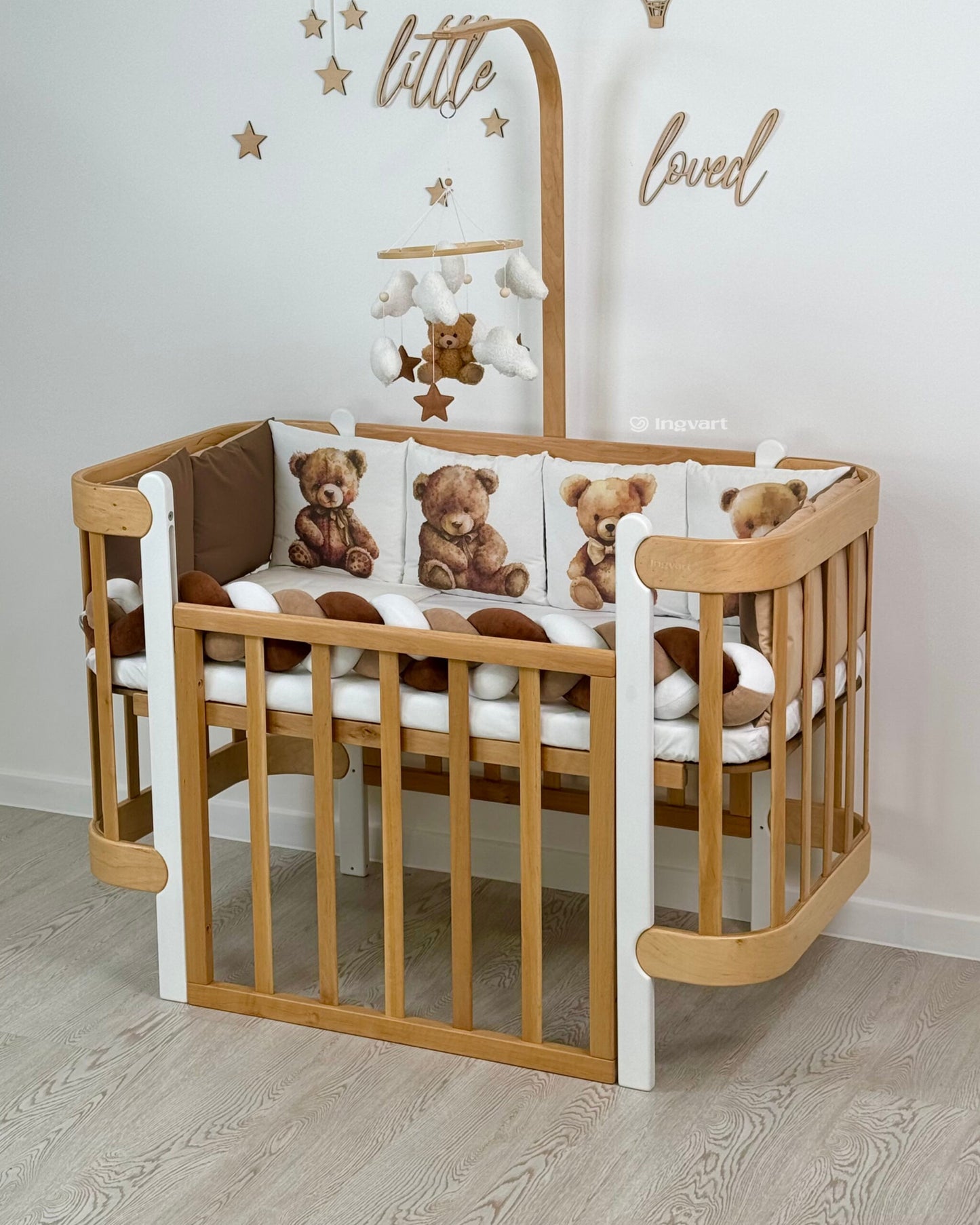 Bettwäsche-Set „Bärte“