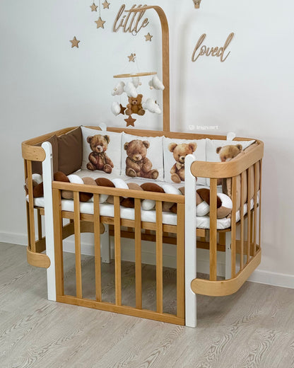 Bettwäsche-Set „Bärte“