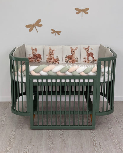 Bettwäsche-Set „Hirsch mit Schmetterling“