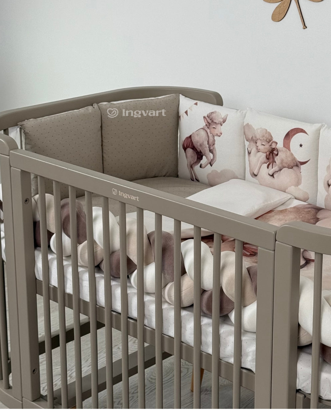 Bettwäsche-Set „Lamm auf den Wolken“