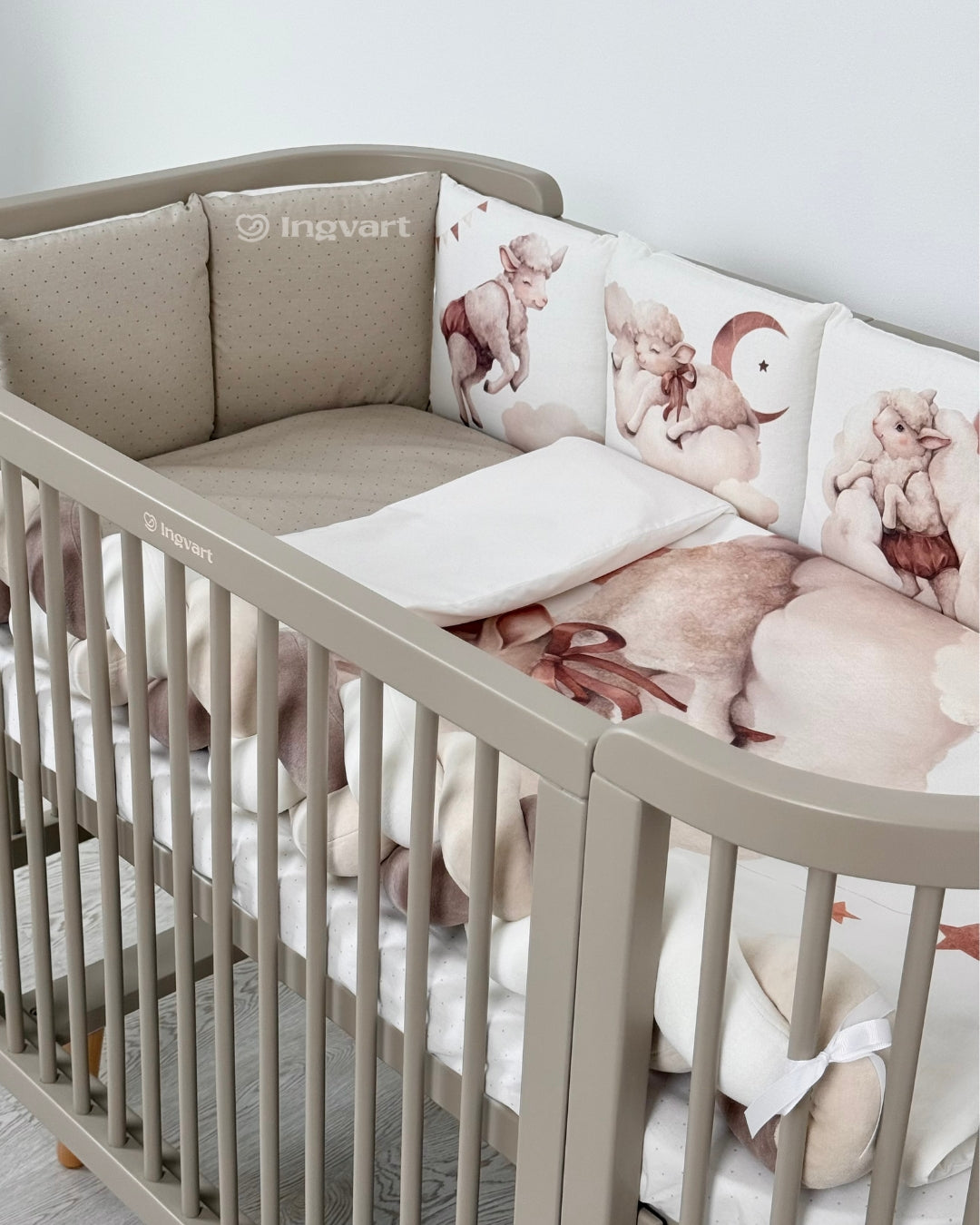 Bettwäsche-Set „Lamm auf den Wolken“