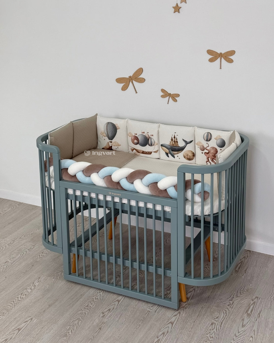 Bettwäsche-Set „Märchenhafte Bewohner des Ozeans“