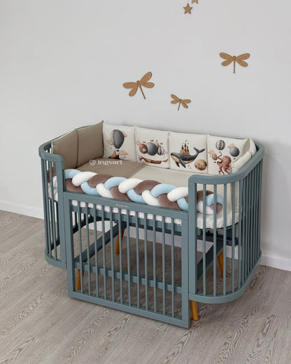 Bettwäsche-Set „Märchenhafte Bewohner des Ozeans“