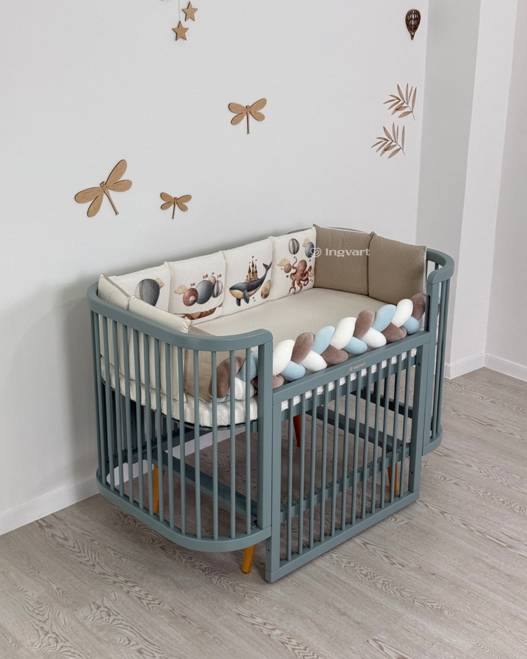 Bettwäsche-Set „Märchenhafte Bewohner des Ozeans“