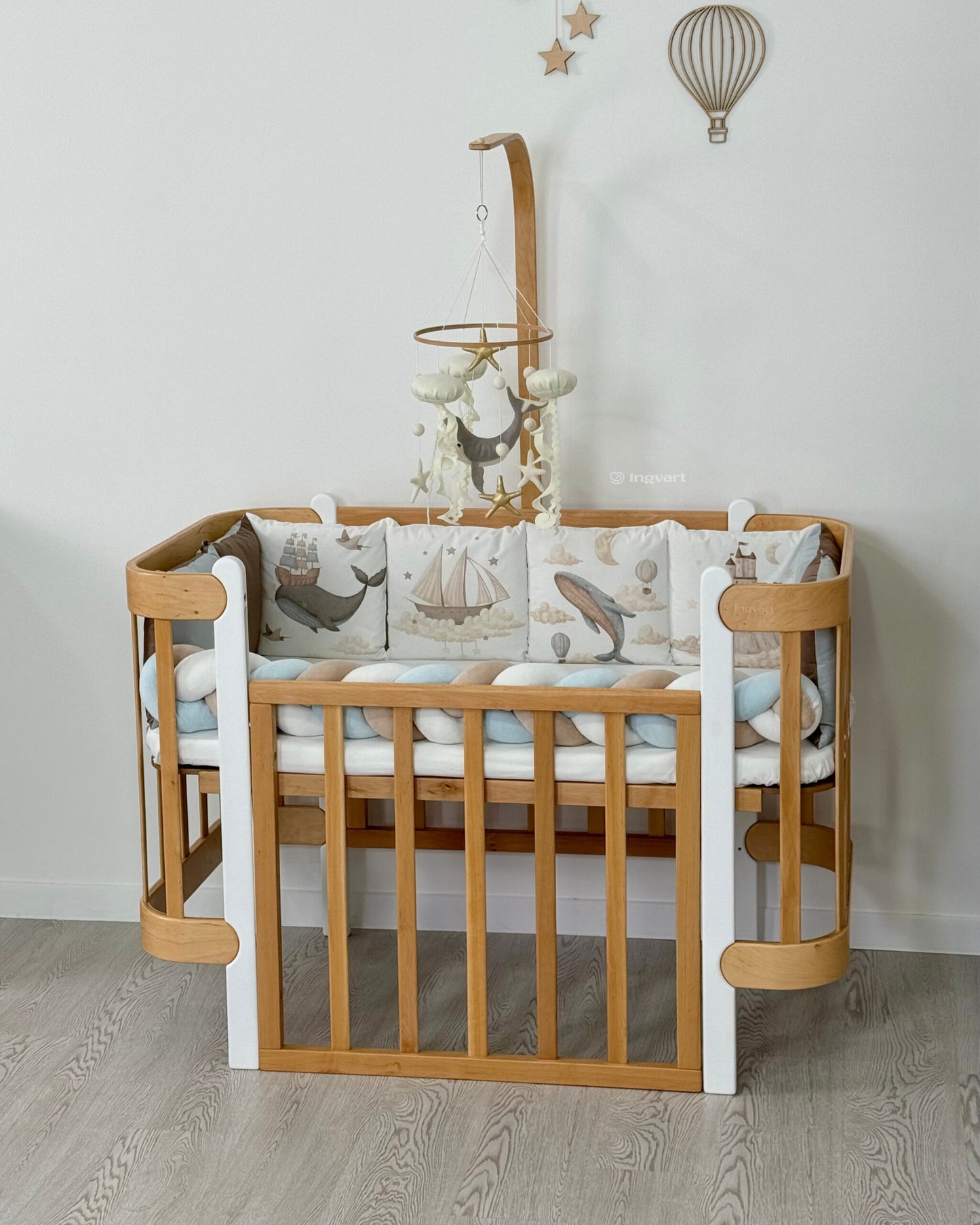 Bettwäsche-Set „Märchenschlösser im Meer“