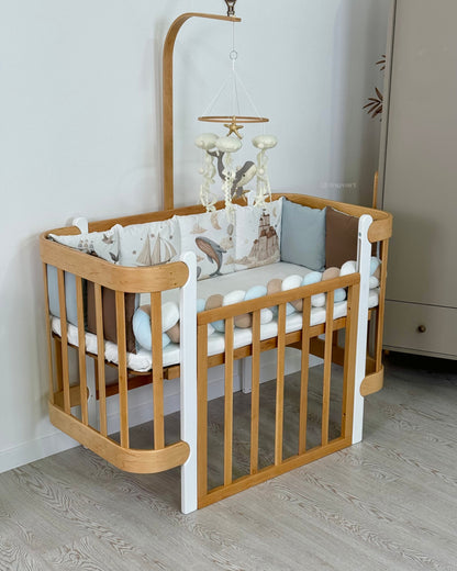 Bettwäsche-Set „Märchenschlösser im Meer“