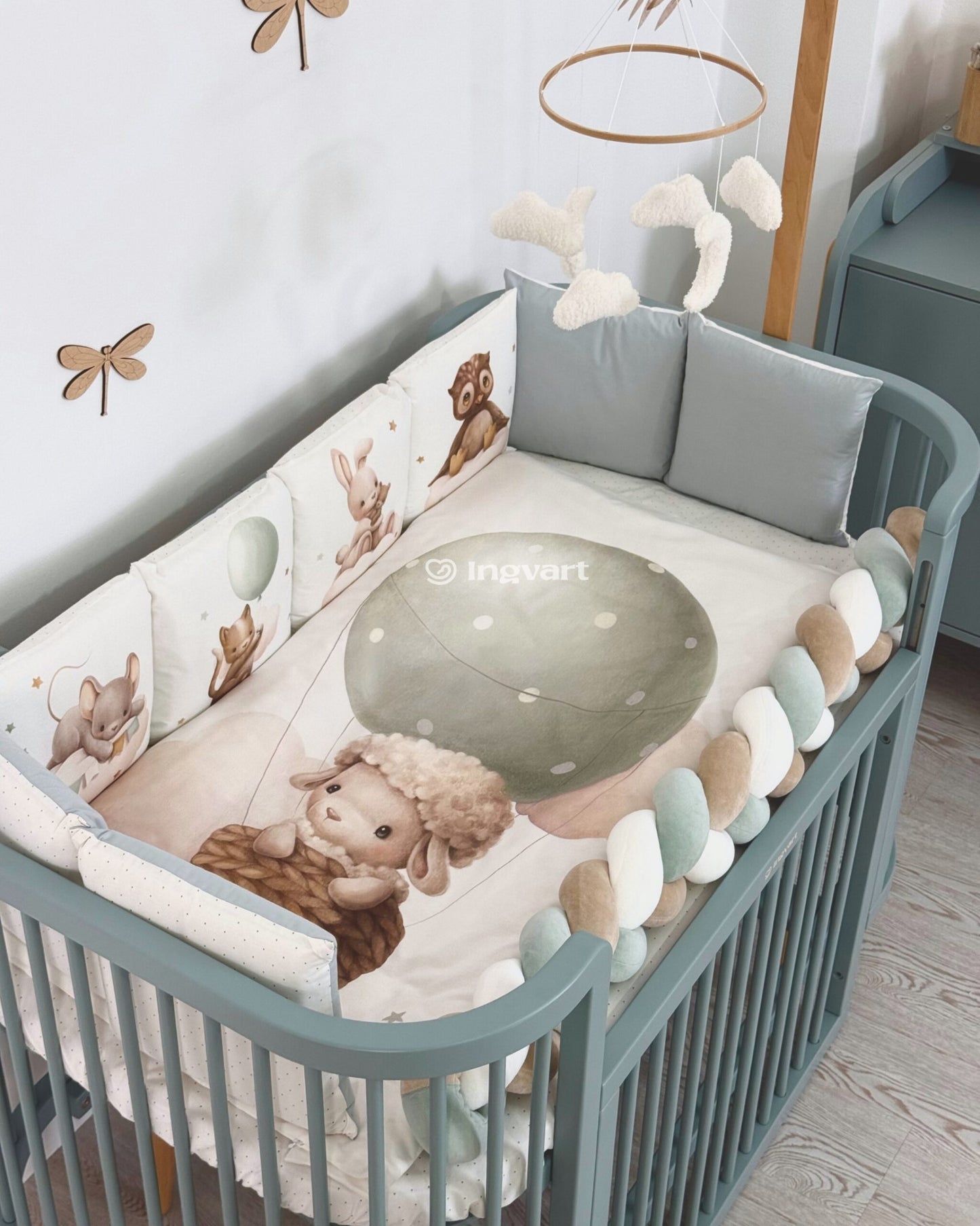 Bettwäsche-Set „Mint Ball“