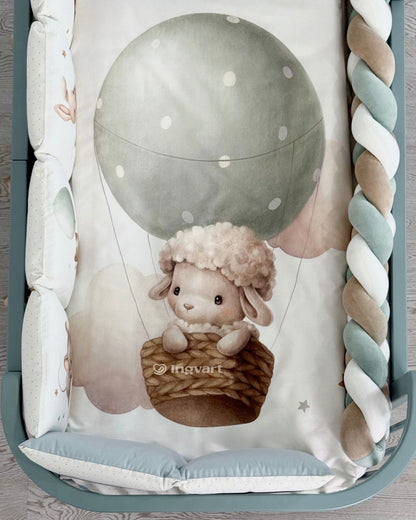 Bettwäsche-Set „Mint Ball“