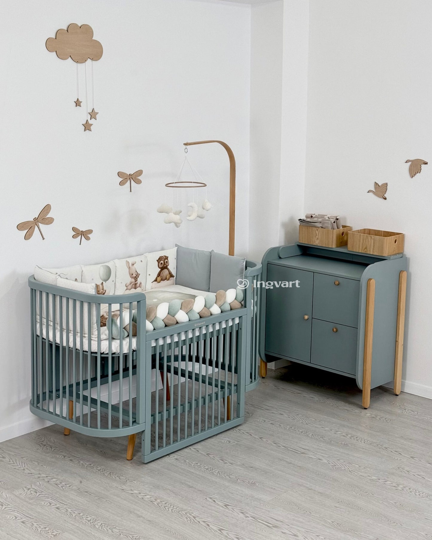 Bettwäsche-Set „Mint Ball“