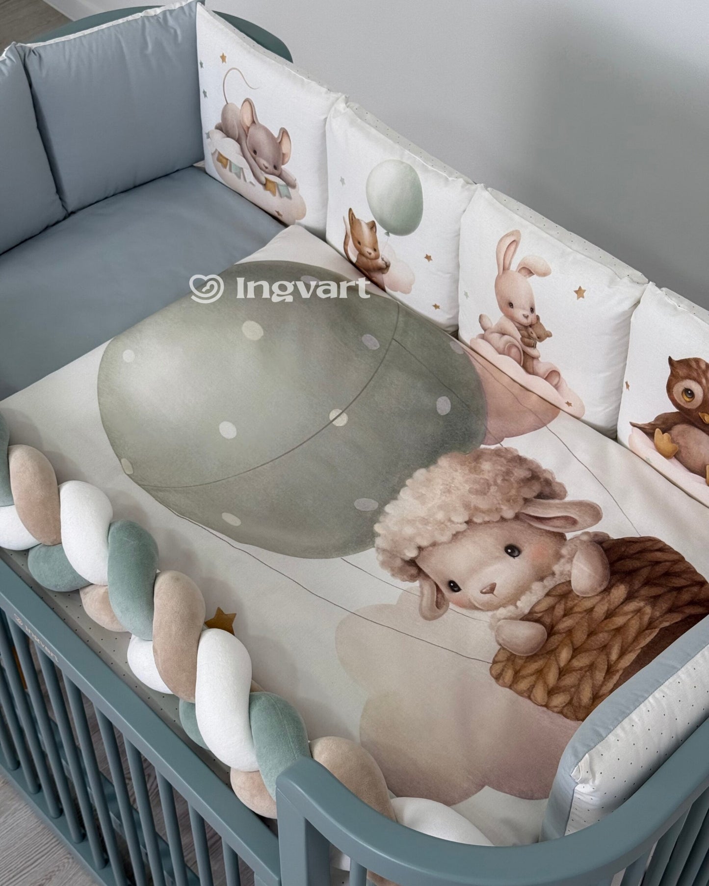 Bettwäsche-Set „Mint Ball“