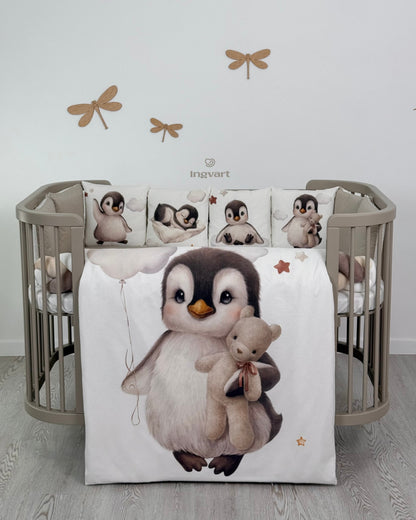 Bettwäsche-Set „Pinguin“