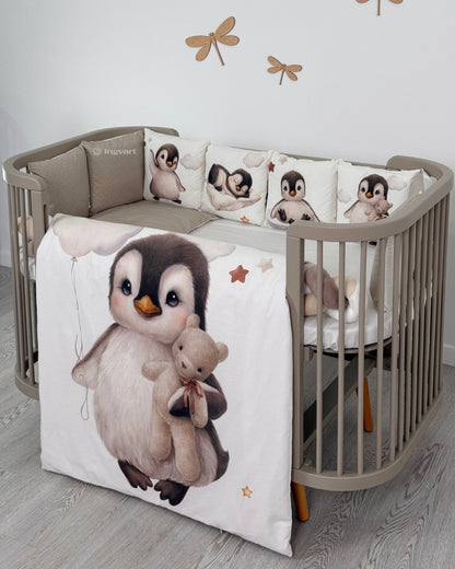 Bettwäsche-Set „Pinguin“