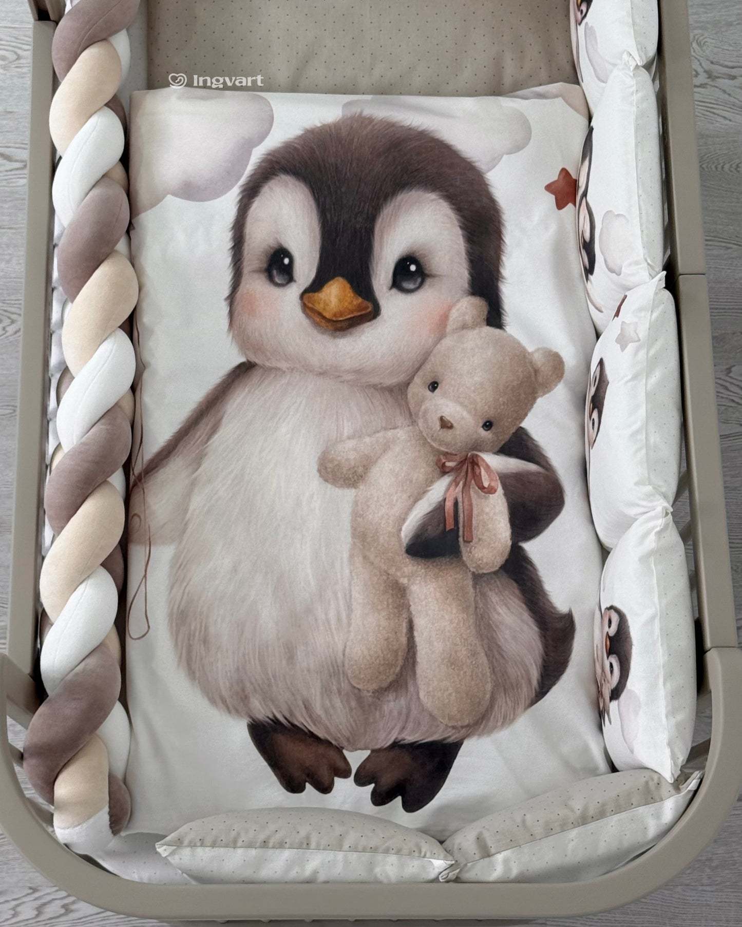 Bettwäsche-Set „Pinguin“