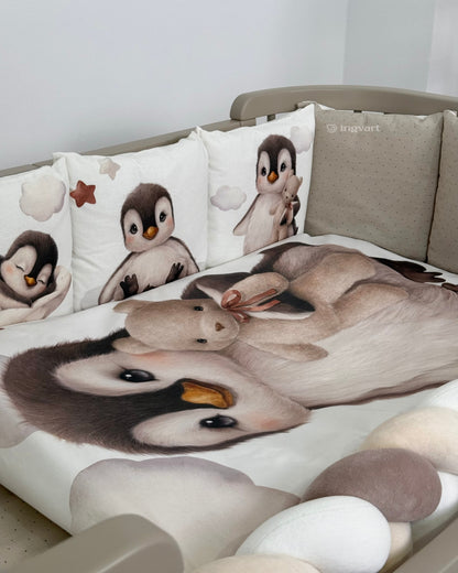 Bettwäsche-Set „Pinguin“