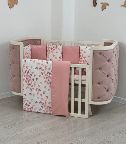 Bettwäsche-Set „Puder-Schmetterlinge“