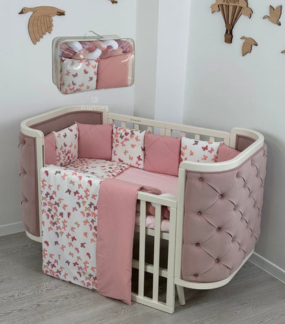 Bettwäsche-Set „Puder-Schmetterlinge“