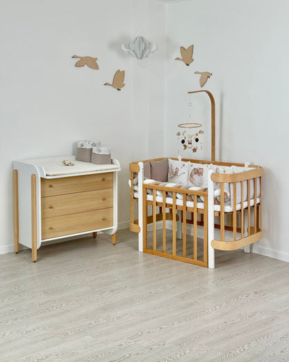 Bettwäsche-Set „Tier auf Gänsen“