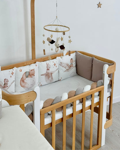 Bettwäsche-Set „Tier auf Gänsen“