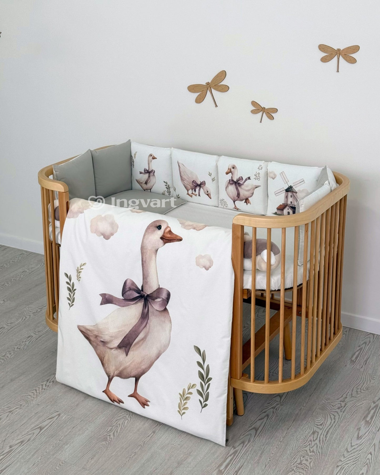 Bettwäsche-Set „Vintage Goose“