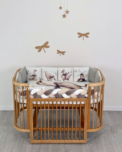 Bettwäsche-Set „Vintage Goose“