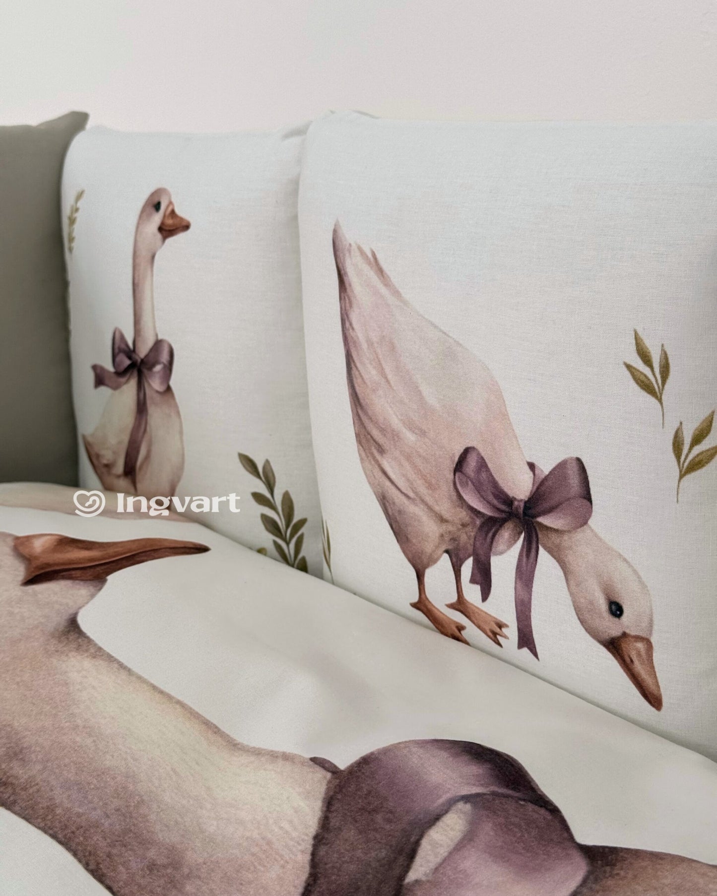 Bettwäsche-Set „Vintage Goose“