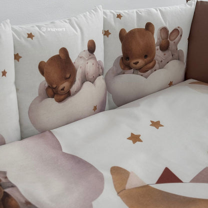 Bettwäscheset „Teddie im Pyjama“