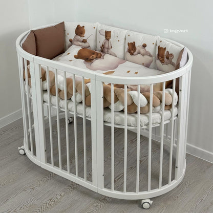 Bettwäscheset „Teddie im Pyjama“