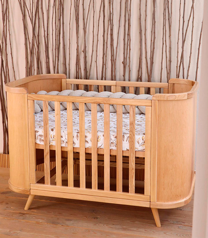 Boho-Schlafsofa mit beweglicher Wand