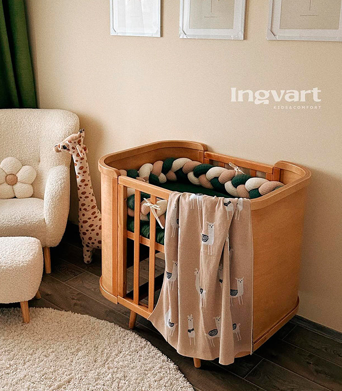 Boho-Schlafsofa mit beweglicher Wand