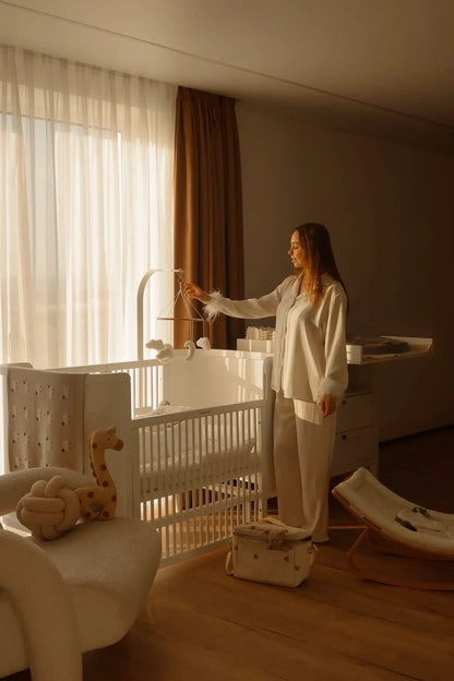 Boho Slim Schlafsofa mit verschiebbarer Wand