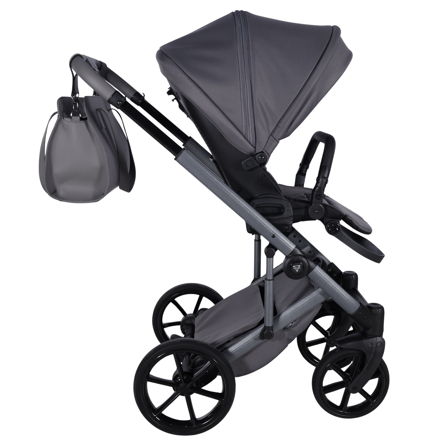 Junama Diamond Termo Ellegante Kombi-Kinderwagen - Dark Grey