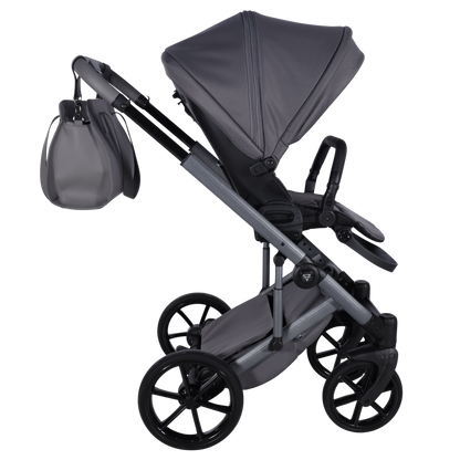Junama Diamond Termo Ellegante Kombi-Kinderwagen - Dark Grey