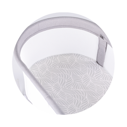 ELEKTRISCHES KINDERBETT/WIEGE MIT LED-DISPLAY „SOGNO“ GREY