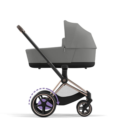 CYBEX e-PRIAM Set Gestell in Roségold - Mirage Grey