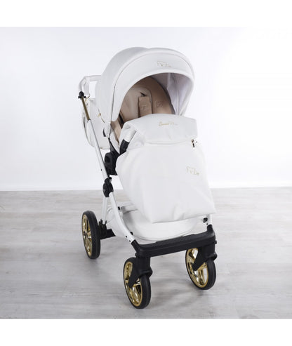 Junama Diamond Cubby Kombi-Kinderwagen - White