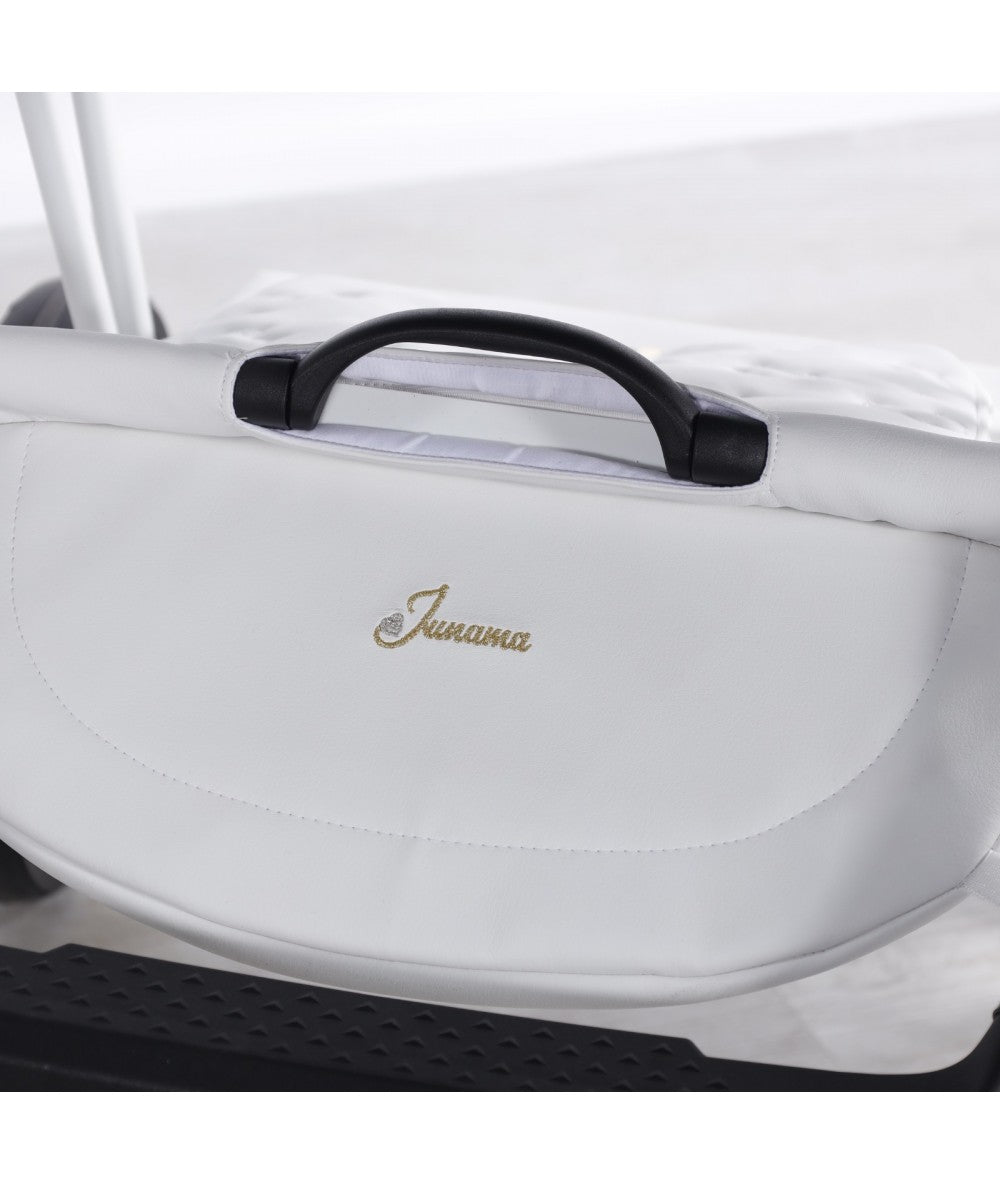 Junama Diamond Cubby Kombi-Kinderwagen - White