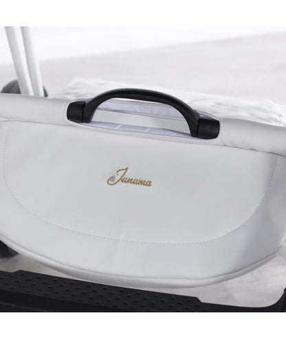 Junama Diamond Cubby Kombi-Kinderwagen - White