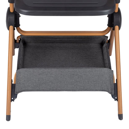 FreeON 2-in-1 Beistellbett und Hochstuhl Nest & Feed, grau